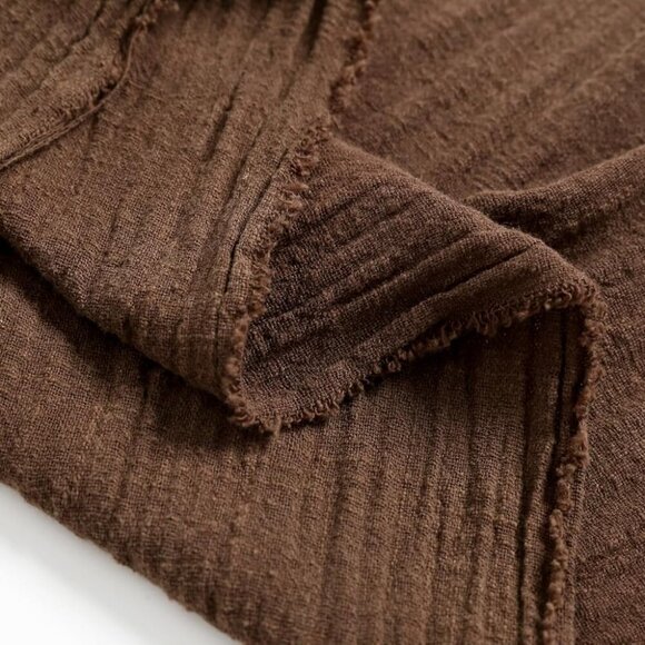 Luxurious Cotton Scarf Wrap for Men & Women - Lightweight & Breathable Style - Picture 8 of 9